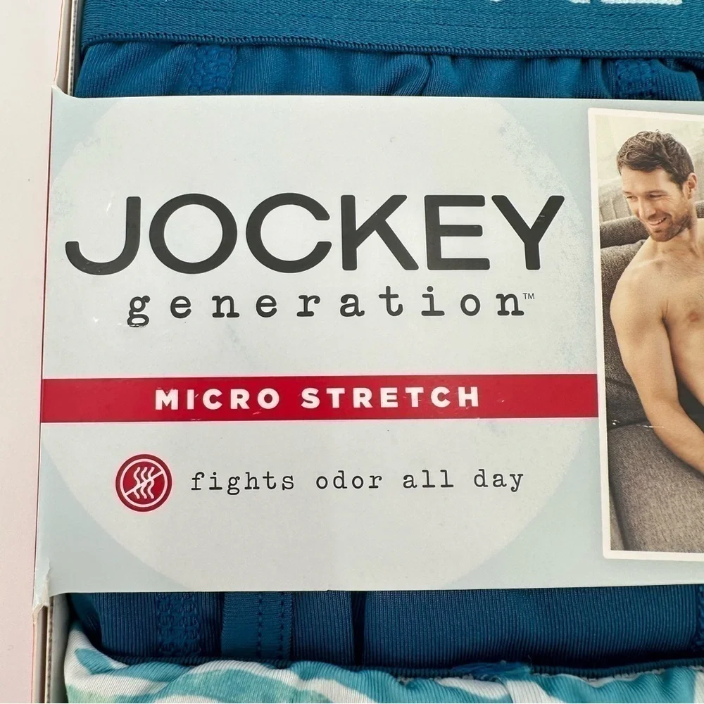 Jockey Generation NWT 3 Pair Micro Stretch Boxer Briefs Size Small (28-30)